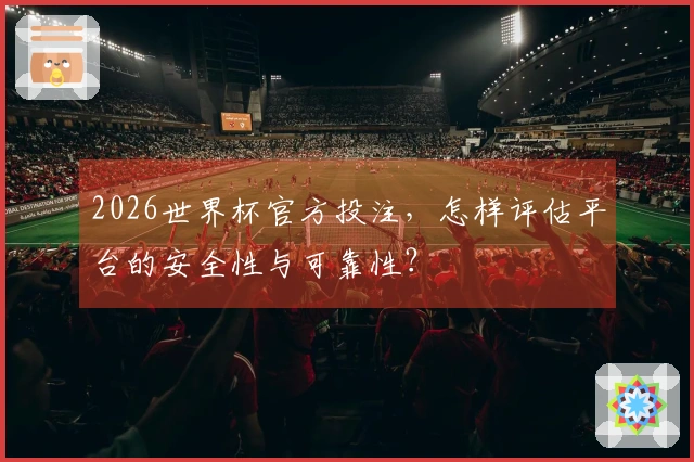 2026世界杯官方投注，怎样评估平台的安全性与可靠性？